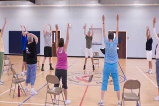 Old people Doing Exercise