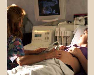 prenatal checkup by female doctor